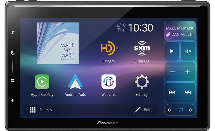 Pioneer DMH-WT6000NEX Digital multimedia receiver at Crutchfield