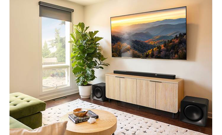 Klipsch Flexus CORE 300 Up to two Klipsch SUB 100s or SUB 200s can be added for even deeper bass (sold separately)