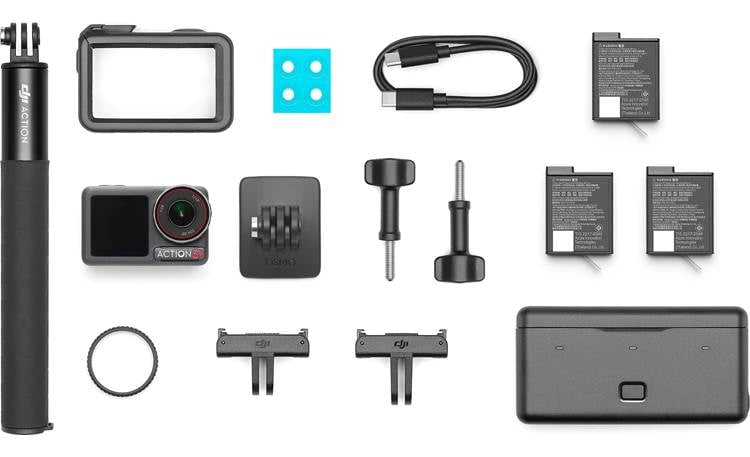 DJI Osmo Action 5 Pro Adventure Combo Included accessories