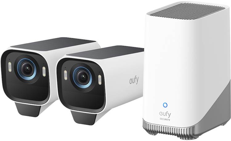 Anker eufyCam S3 Pro 4K 2-Cam Kit with HomeBase 3 Includes two eufyCam S3 Pro 4K cameras and HomeBase 3