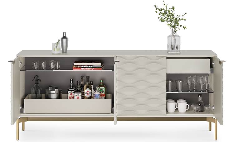 BDI Ripple 7629 Includes 2 drawers and 2 adjustable shelves