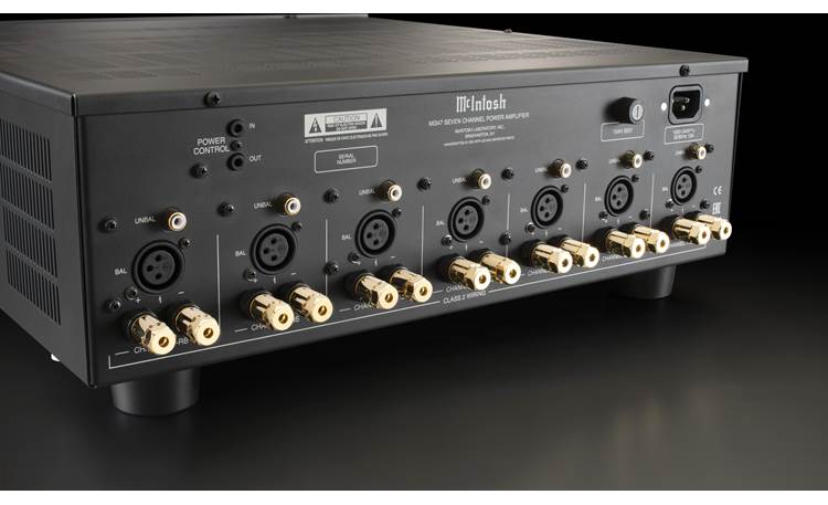 McIntosh MI347 Angled view, back