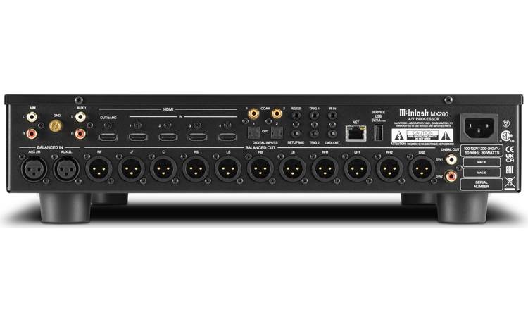 McIntosh MX200 Back