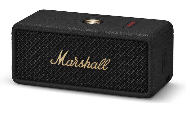 Marshall Emberton III (Black and Brass) Waterproof portable