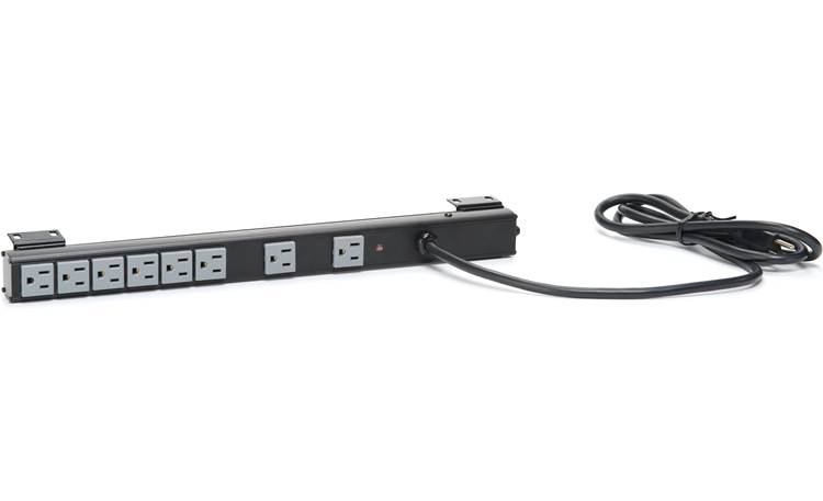 Sanus CAPS12-B1 Includes eight protected AC outlets, with two spaced apart to fit larger power plugs