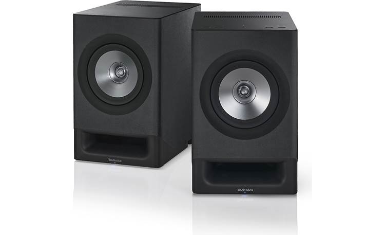 Technics スピーカー ブラック Technics SC-CX700 (Charcoal Black) Powered stereo speakers