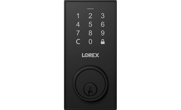 Lorex Bluetooth® Deadbolt Smart Lock with Touchpad Includes 2 keys for traditional access