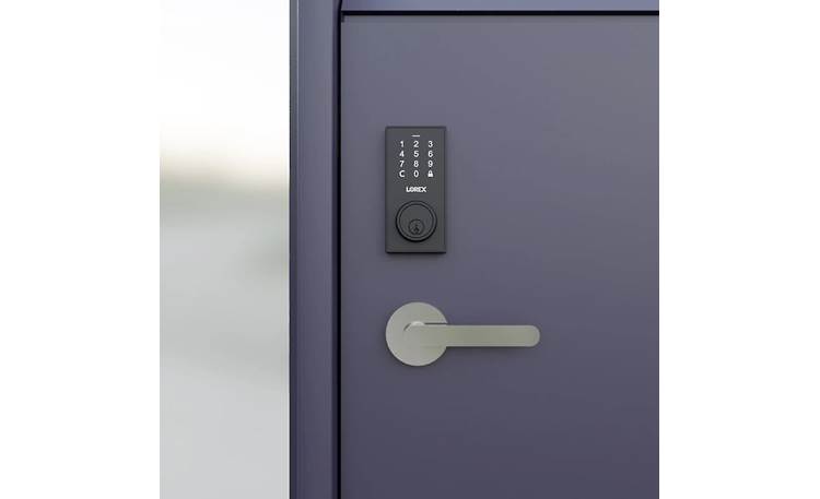 Lorex Bluetooth® Deadbolt Smart Lock with Touchpad Replaces your existing deadbolt