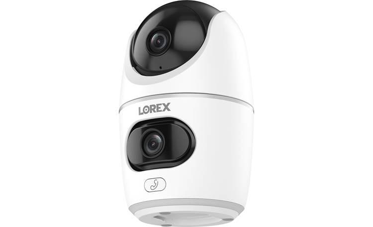 Lorex 2K Dual-Lens Indoor Pan-Tilt Wi-Fi Security Camera Angle (left)