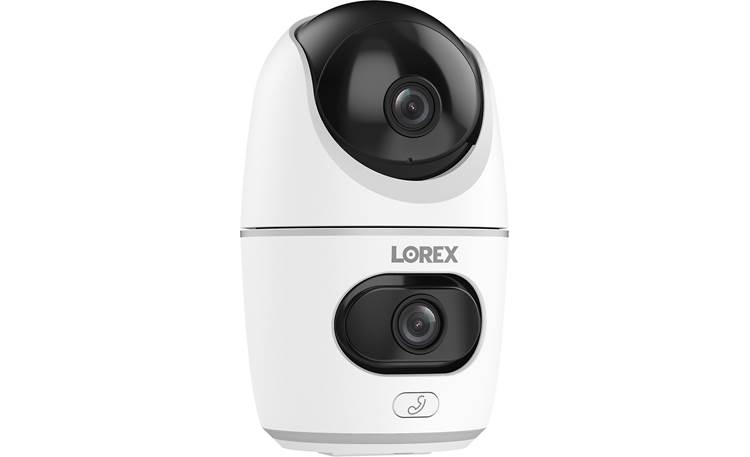 Lorex 2K Dual-Lens Indoor Pan-Tilt Wi-Fi Security Camera Angle (right)