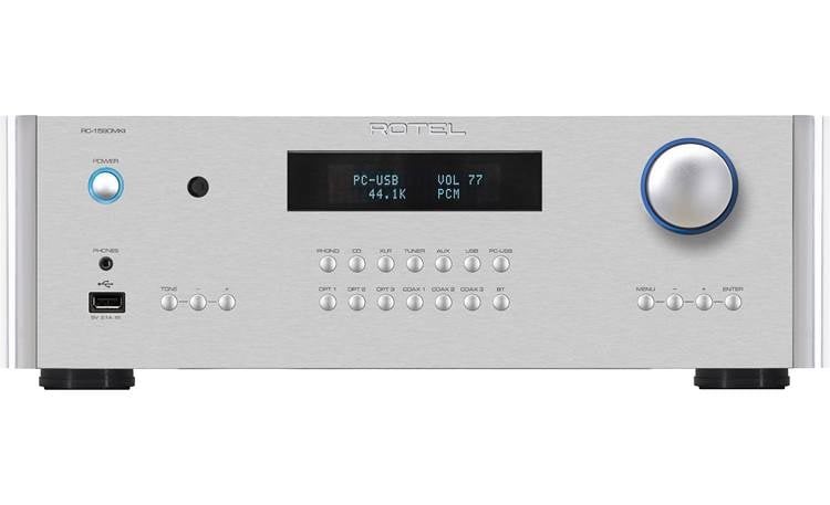 Rotel RC-1590 MKII (Silver) Stereo preamplifier with built-in DAC