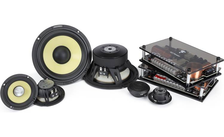 Focal ES 165 KX3E Focal's 3-way component system sets a high bar for powerful and accurate sound in your vehicle