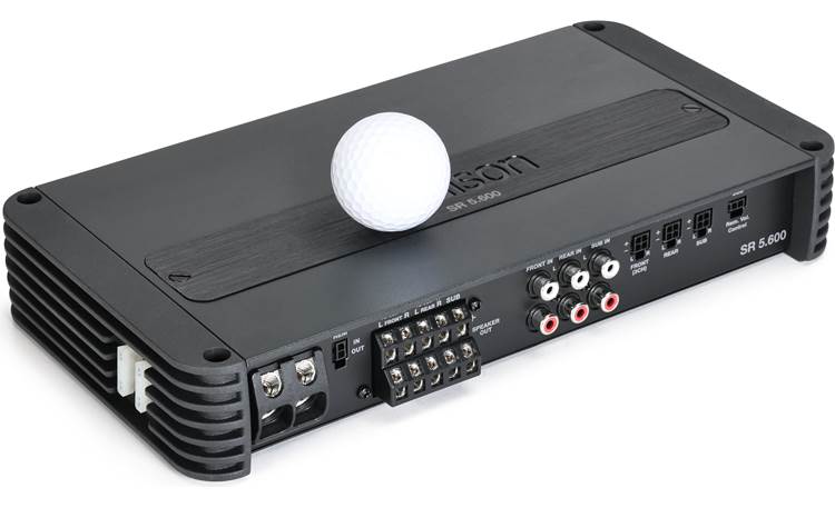 Audison SR 5.600 Golf ball shown for scale 