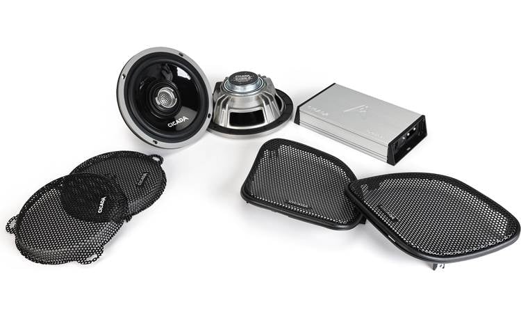 Harley-Davidson バイカーリング 2点セット Harley-Davidson Audio Packages at Crutchfield
