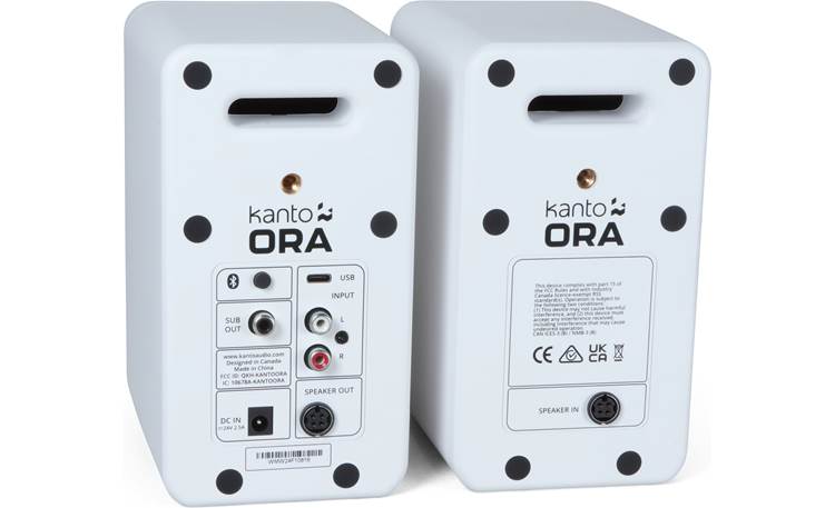 Knto Audio ORA (白) ほぼ新品 Kanto ORA (Matte White) Powered stereo speakers with