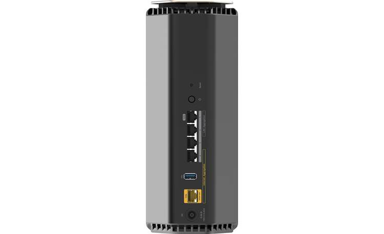 NETGEAR RS600 Nighthawk 10Gbps WAN port;  one 10Gbps and three 1Gbps LAN ports