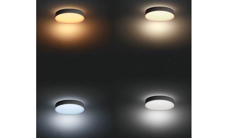Philips Hue Enrave White Ambiance Ceiling Light (Large) Bluetooth lets you control up to 10 bulbs in one room with the free Hue app