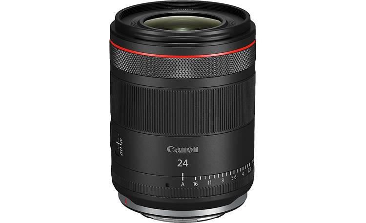 Canon RF 24mm f/1.4 L VCM The manual iris control ring lets you change the aperture during video recording