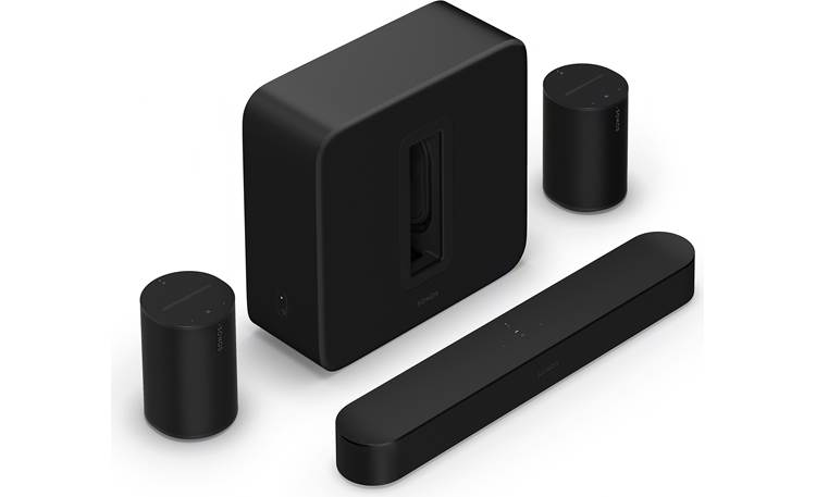 Sonos Premium Immersive Set with Beam (Black) Includes Sonos