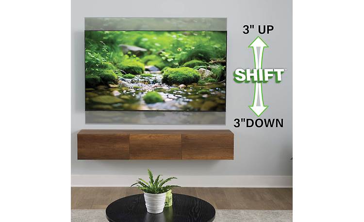 Sanus VMF822 Shift TV after mounting