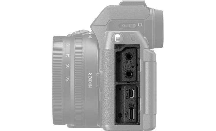 Nikon Z 50II Kit Connectivity panel