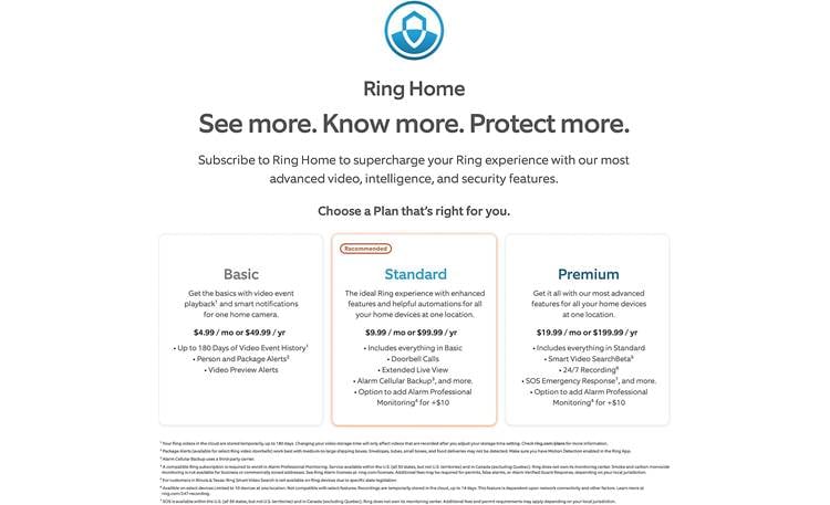 Ring Stick Up Cam Plug-In Other