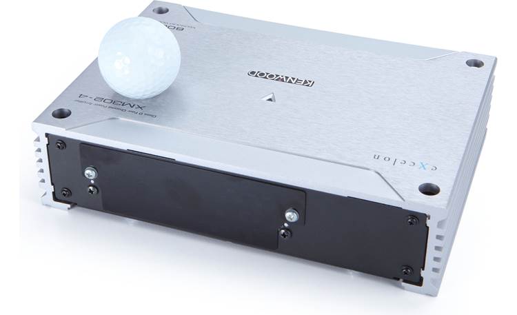 Kenwood Excelon XM302-4 Golf ball shown for scale 