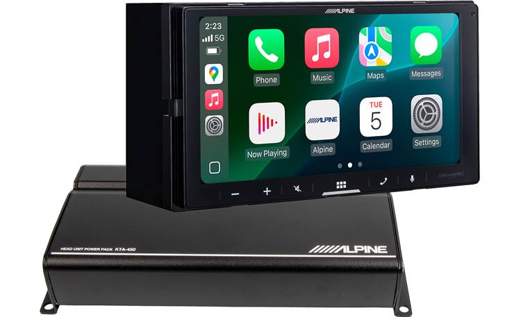 Alpine iLX-W770 and 4-channel Amp Package Includes iLX-W770