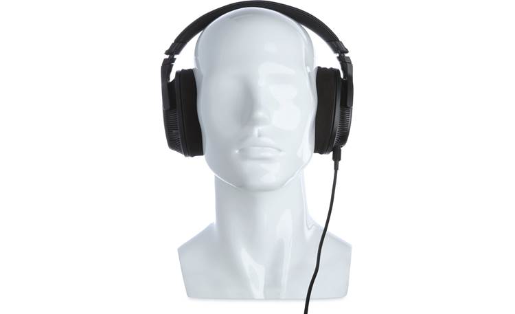 Sony MDR-MV1 Mannequin shown for fit and scale 