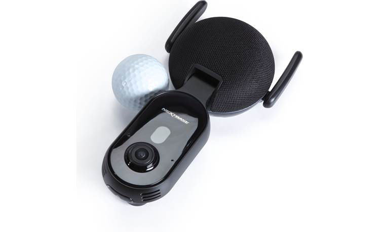 Nextbase iQ Golf ball shown for scale 