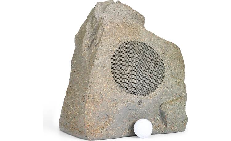 Paradigm Rock Monitor™ 60-SM Golf ball shown for scale 