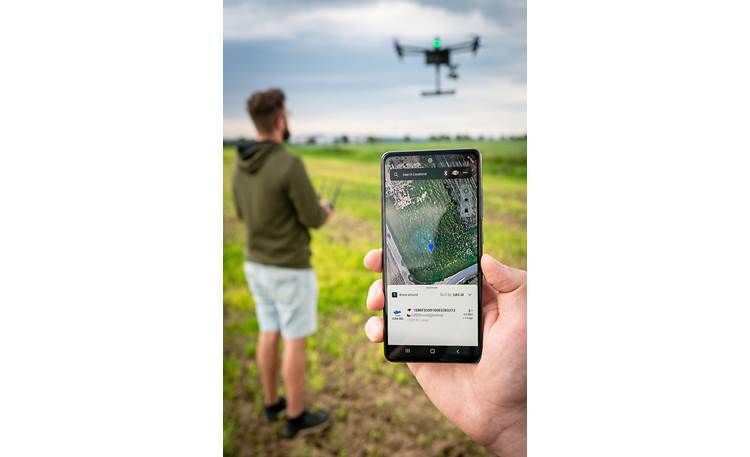 Dronetag Beacon (Gen.2) Dronetag app lets you track your drone's position and more from a smartphone