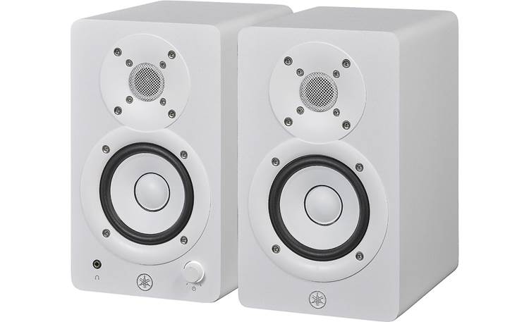 Yamaha HS3 Front-panel volume knob and headphone port