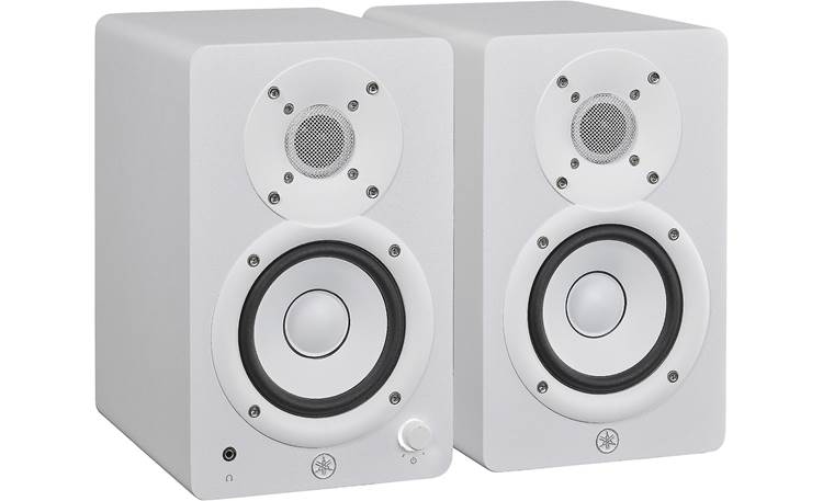 Yamaha HS4 (White) 2-way powered studio monitors with 4-1/2