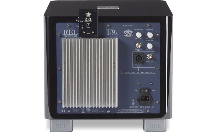 REL T/9x Unique high-level connection for seamless system integration (REL Arrow wireless kit sold separately)