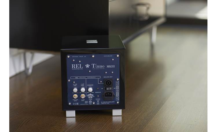 Rel Acoustics T/Zero MKIII サブウーファー 6.5インチ ダウンファードライバー 高光沢ブラック