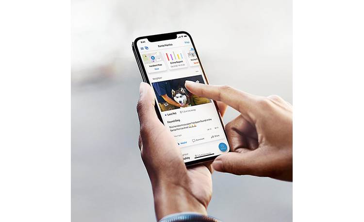 Ring Stick Up Cam Pro (Battery) Receive community alerts from your neighbors and local public safety organizations