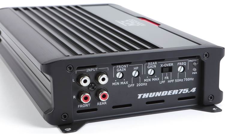 MTX THUNDER75.4 4-Channel 400W Thunder Series Car Amplifer + Amp