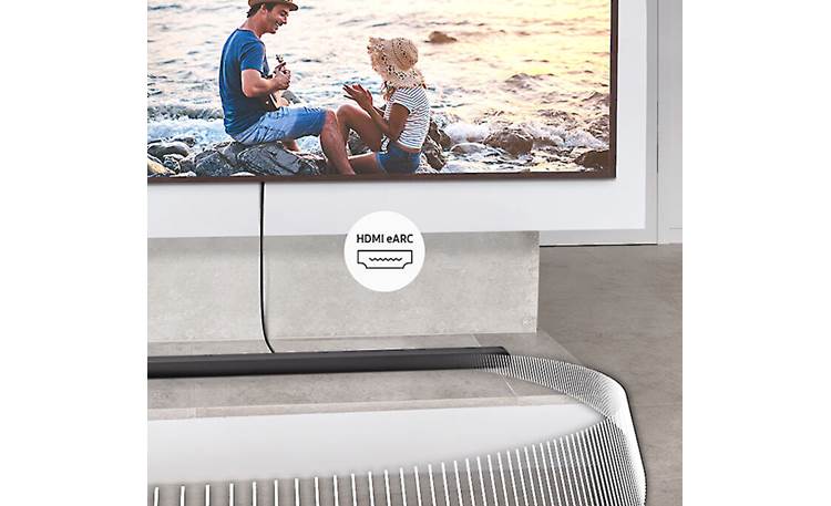 Samsung HW-S800D Supports HDMI enhanced Audio Return Channel (eARC)
