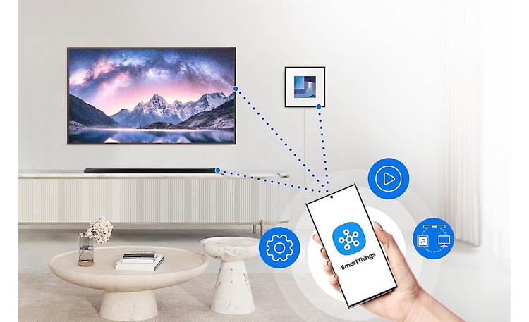 Samsung HW-S800D Compatible with Samsung SmartThings for smart home automation