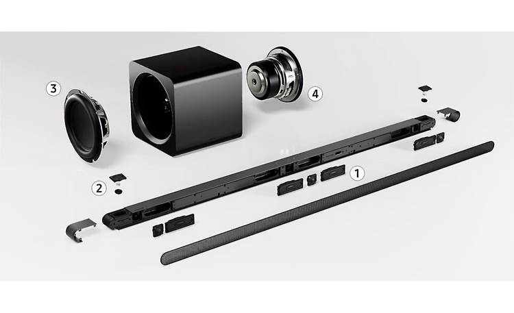 Samsung HW-S800D Break-out view