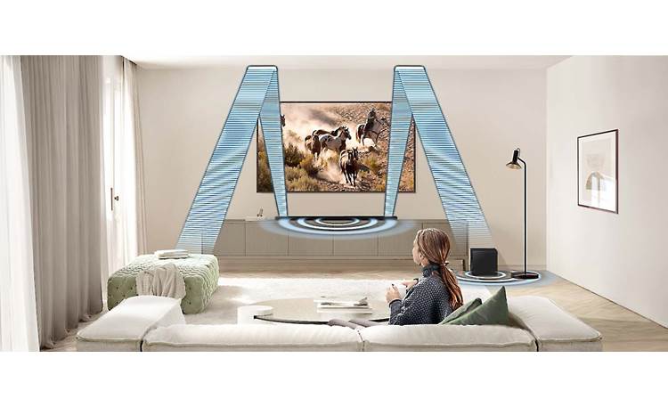 Samsung HW-S800D Up-firing drivers for overhead sound effects