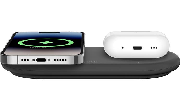 Belkin BoostCharge Pro Front (phone and earbuds not included)