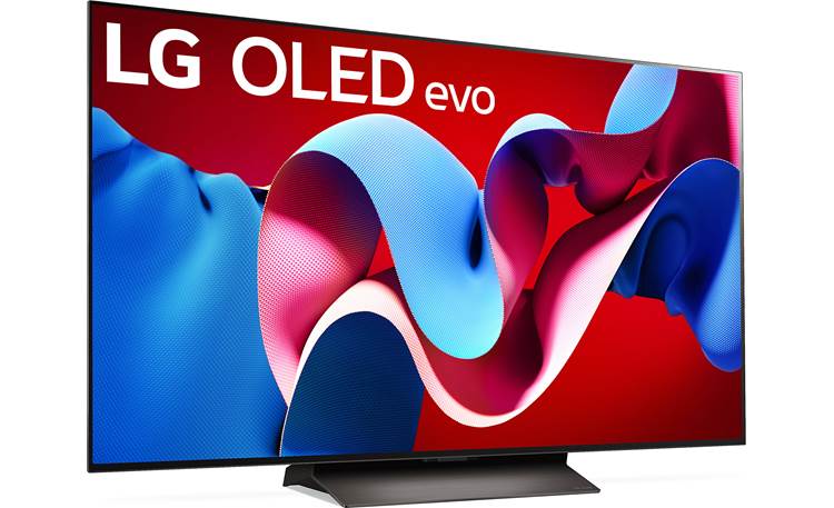 LG OLED77C4PUA Angle (left)