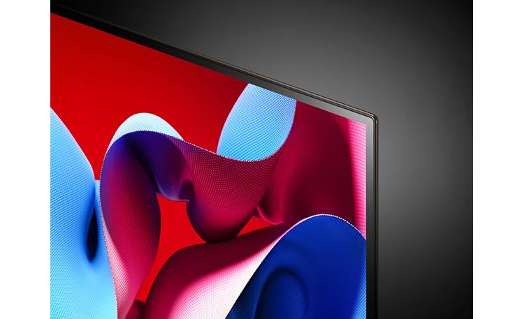 LG OLED83C4PUA Corner (close-up)