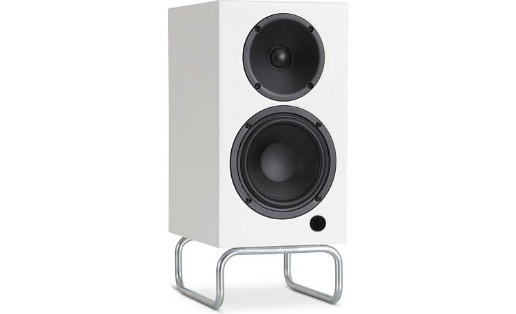 ELAC Debut ConneX Adsum Angled right view of primary speaker, without grille