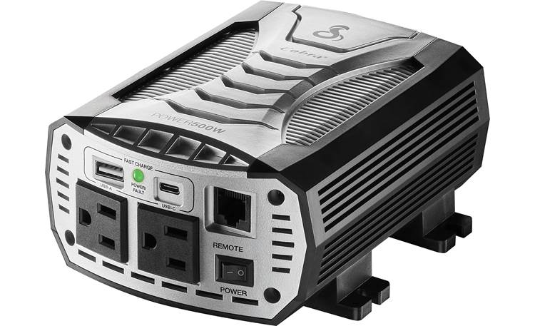Cobra Power 500W Access the electricity in your vehicle to power and charge your devices