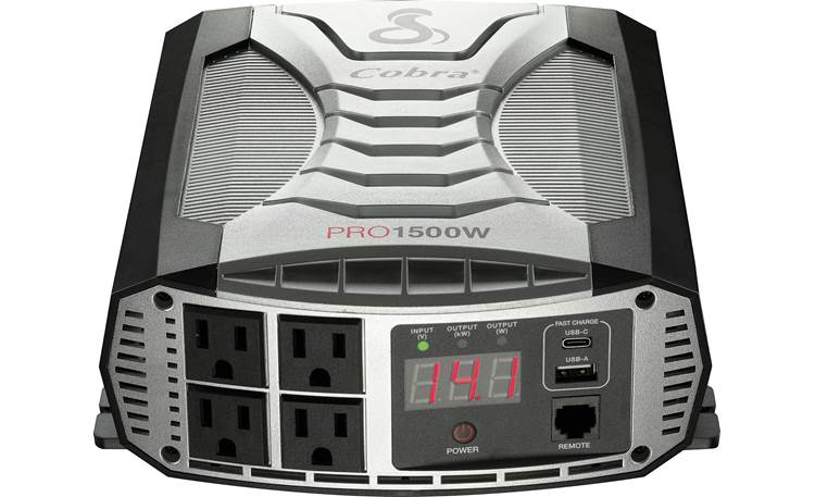 Cobra PRO 1500W The LED display keeps you informed of wattage, volts, and any error codes