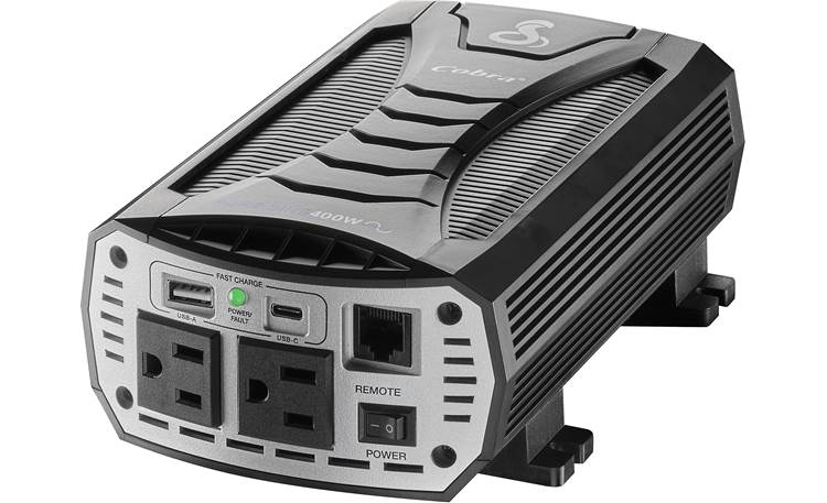 Cobra PURE SINE 400W Access the electricity in your vehicle to power and charge your devices