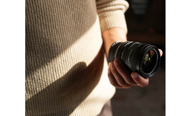 Sony FE 24-50mm f/2.8 G This lens is lightweight and easy to carry